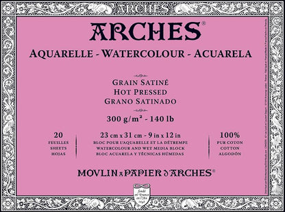 Arches Aquarelle Block 300gsm (Special Offer)