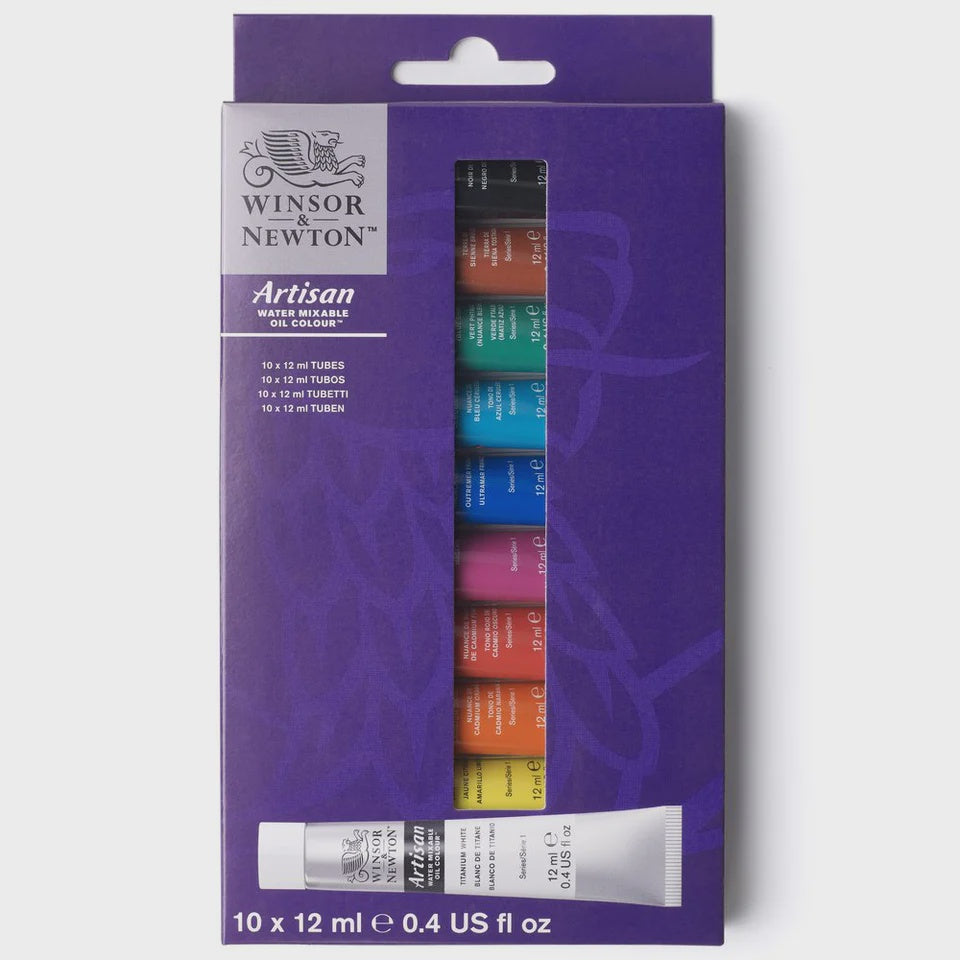 Winsor & Newton Artisan Water-Mixable Oil Set 10 x 12ml
