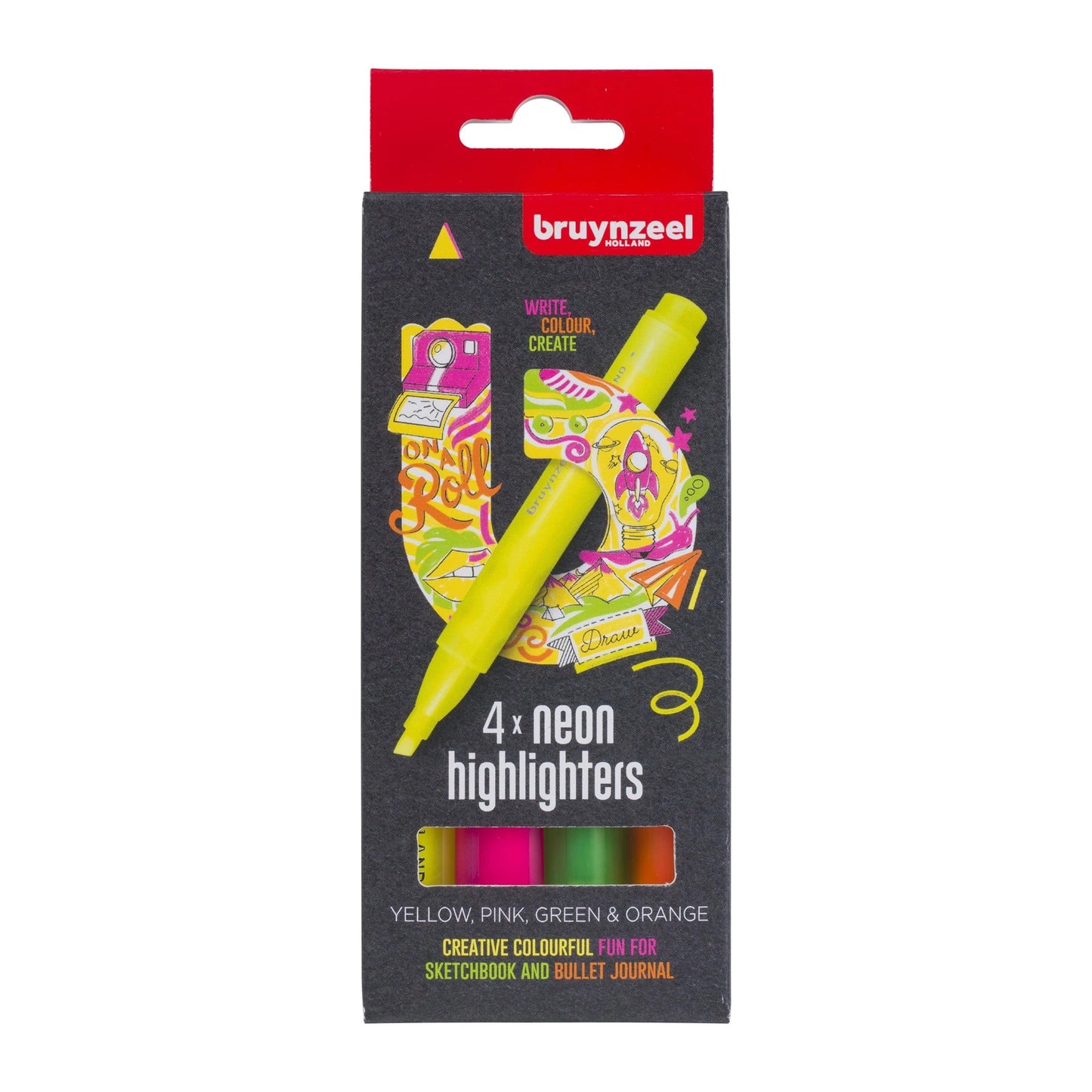 Bruynzeel Highlighter Set Neon