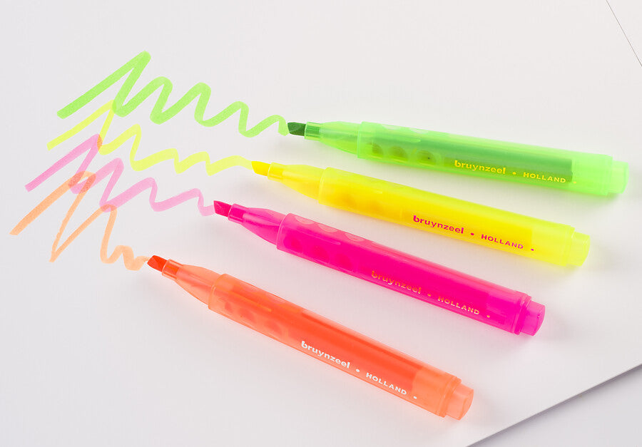 Bruynzeel Highlighter Set Neon