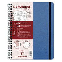 Nomaddict Spiral Lined Notebook A5+