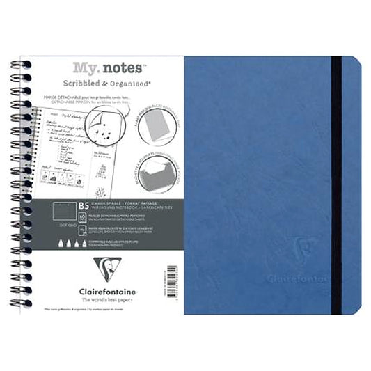Nomaddict Spiral Dotted Notebook B5 Landscape