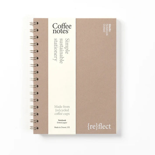 Coffeenotes Dotted Wirebound Notebook