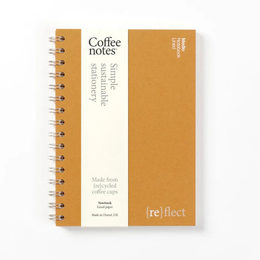 Coffeenotes Lined Wirebound Notebook