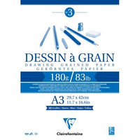 Clairefontaine Dessin à Grain Pad 180gsm