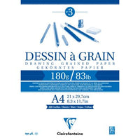 Clairefontaine Dessin à Grain Pad 180gsm