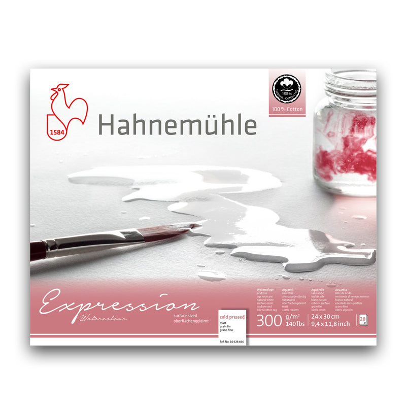 Hahnemuhle Expression Watercolour Block CP 300gsm