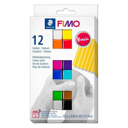 FIMO Soft Modelling Clay Set Basic Colours