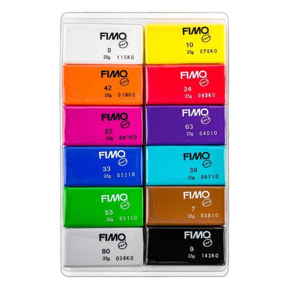 FIMO Soft Modelling Clay Set Basic Colours