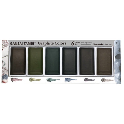 GANSAI TAMBI Watercolour Graphite Colours Set