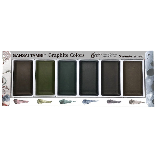 GANSAI TAMBI Watercolour Graphite Colours Set