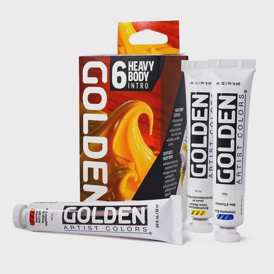 GOLDEN Heavy Body Acrylic Intro Set