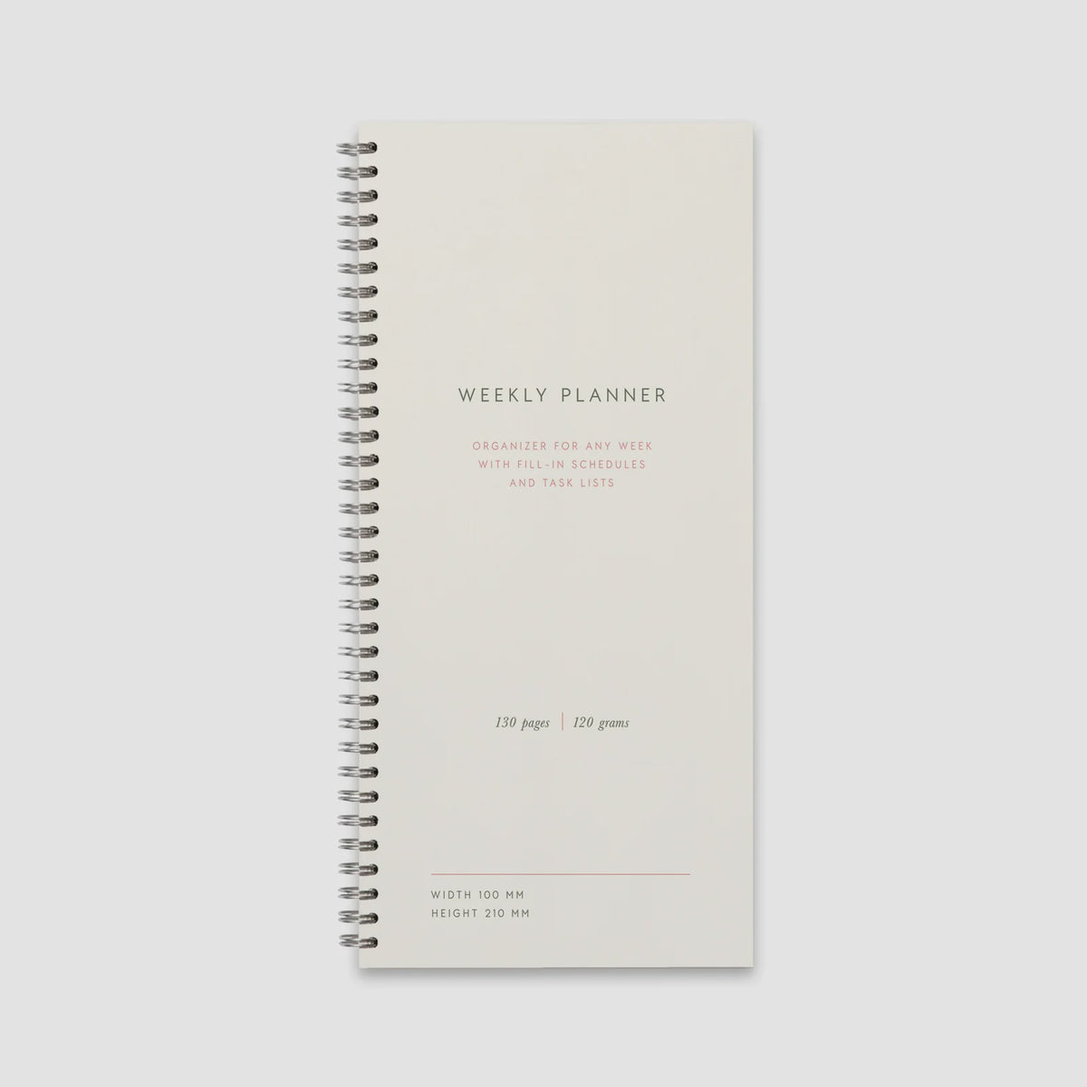 Kartoteck Weekly Planner Notebook
