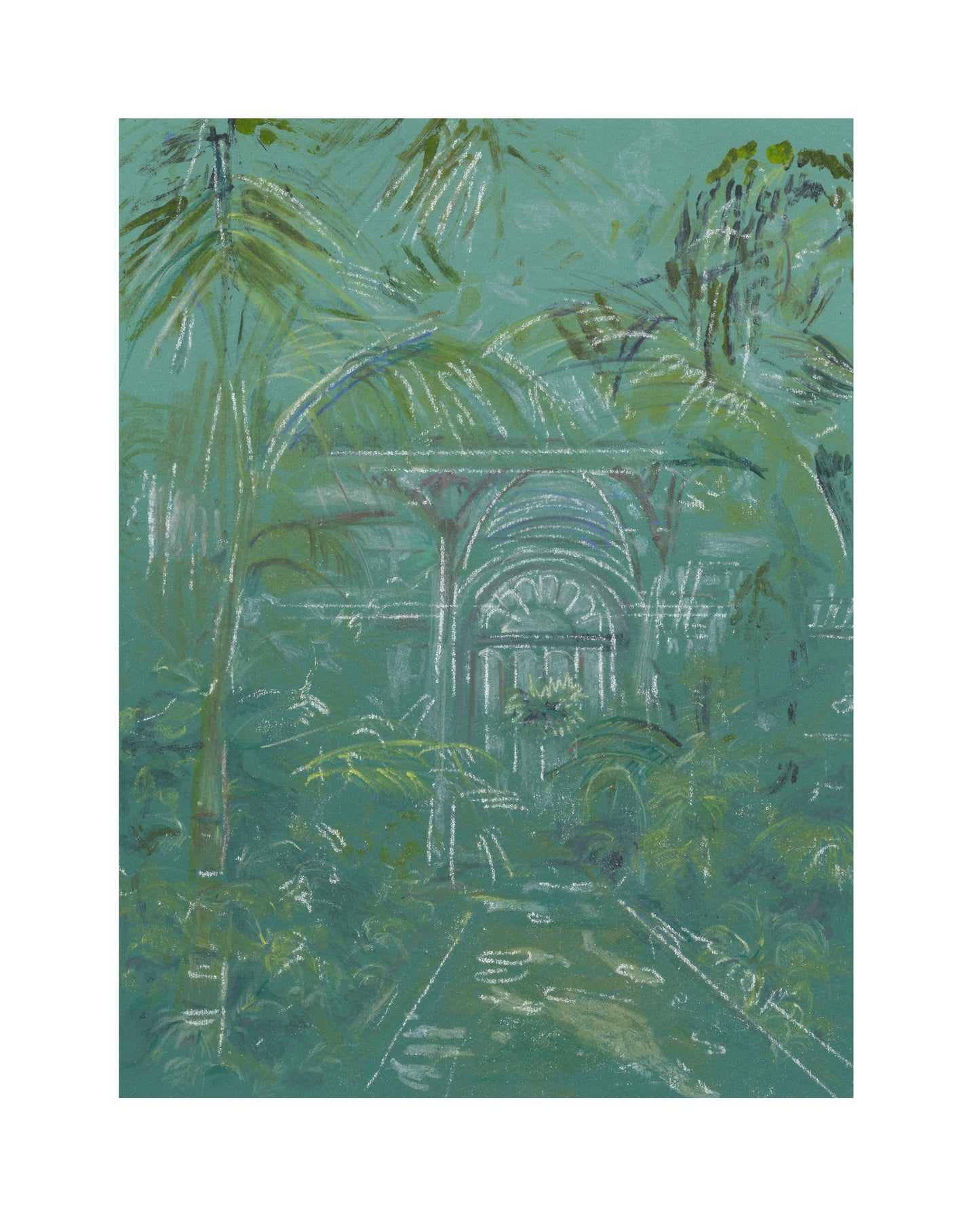 Kew Palm House Print