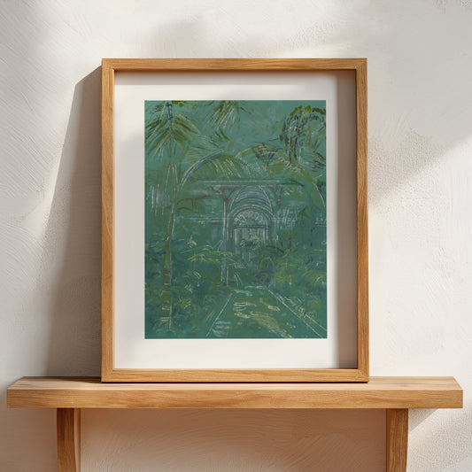 Kew Palm House Print