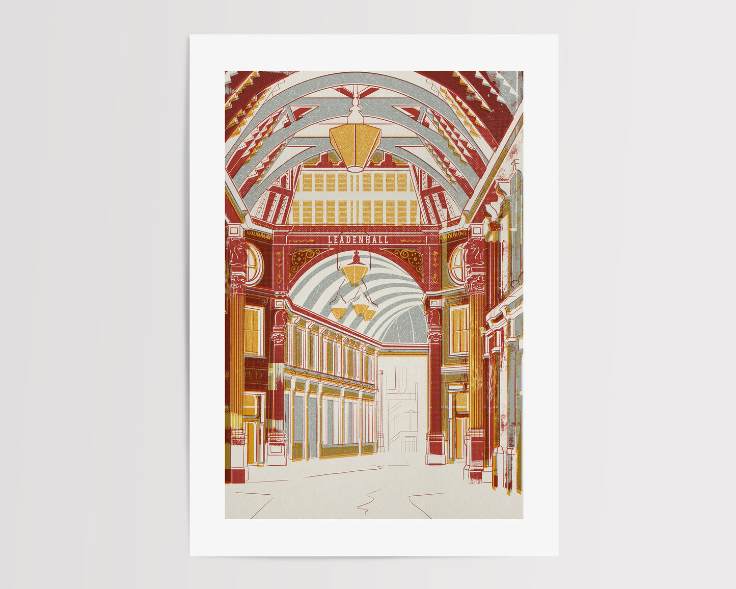 Leadenhall Market Print