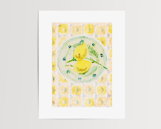 Lemon Season Print