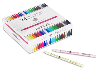 Sennelier Set of 24 assorted Pastel Pencils (special offer)