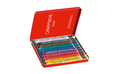 Neocolor II Water-Soluble Crayons Tin