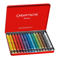 Neocolor II Water-Soluble Crayons Tin