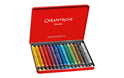 Neocolor II Water-Soluble Crayons Tin