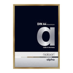 Nielsen Alpha Brushed Amber Readymade Frames (Collect in store)