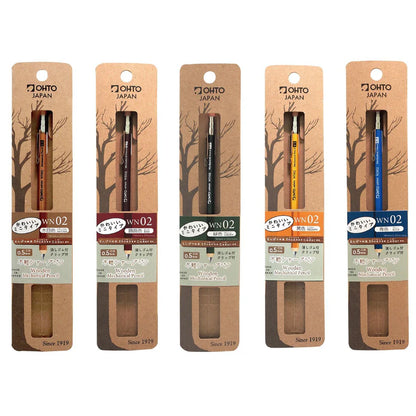 OHTO Mini Wooden Mechanical Pencil