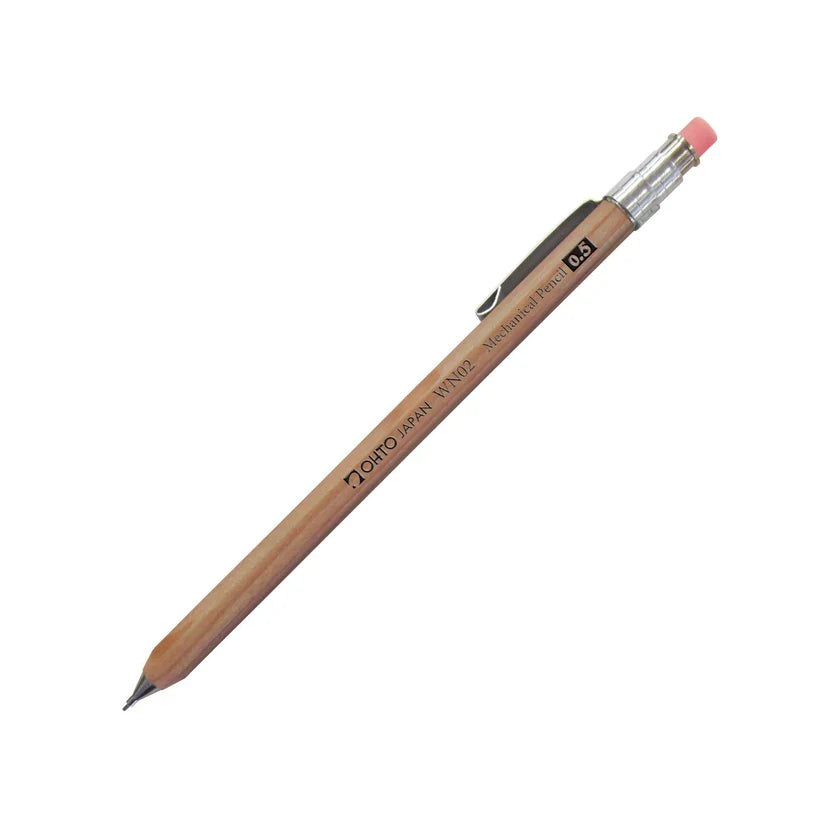 OHTO Mini Wooden Mechanical Pencil