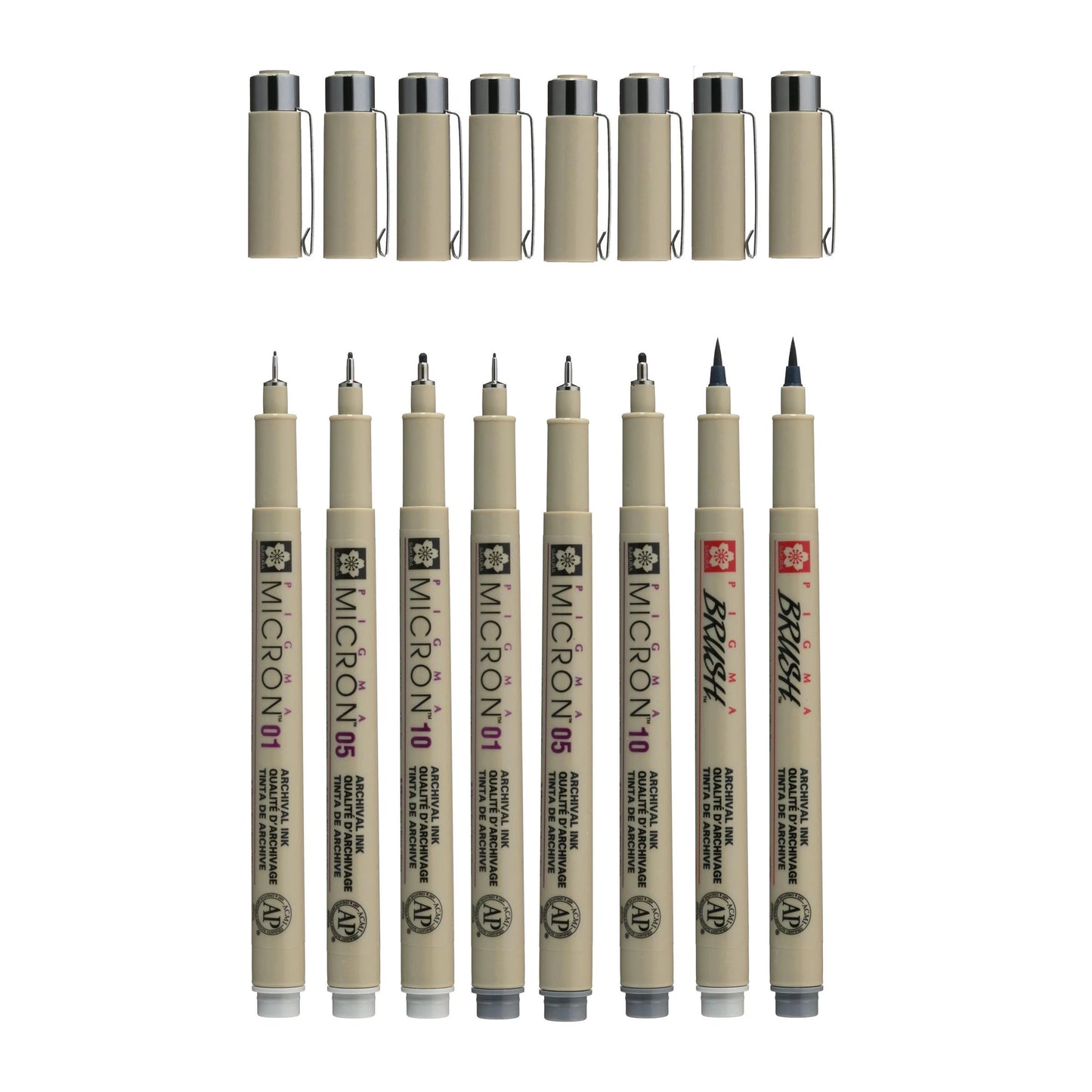 Pigma Micron Fineliner Set Grey Tones (special offer)