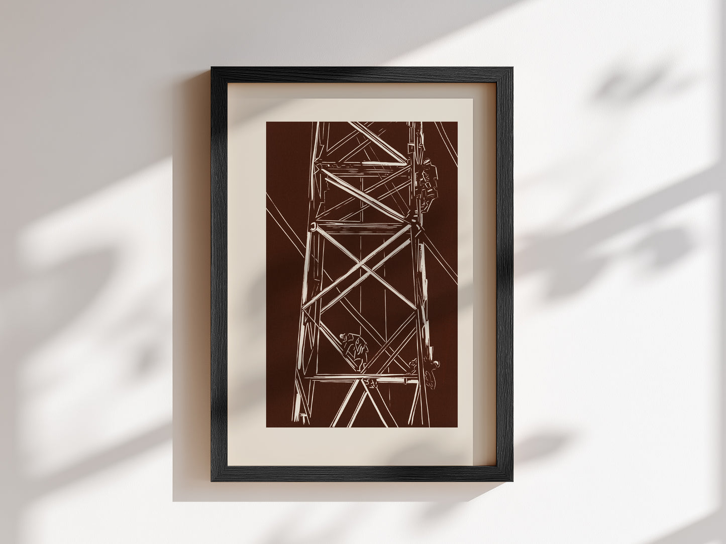 Pylon Painting Print