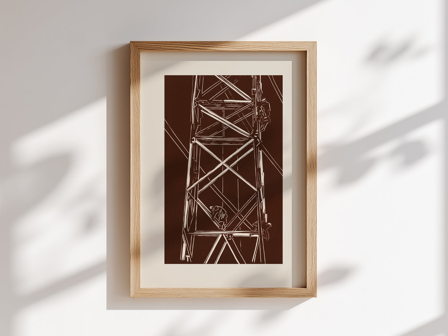 Pylon Painting Print