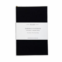 Quarto Medium Clothbound Plain Notebook