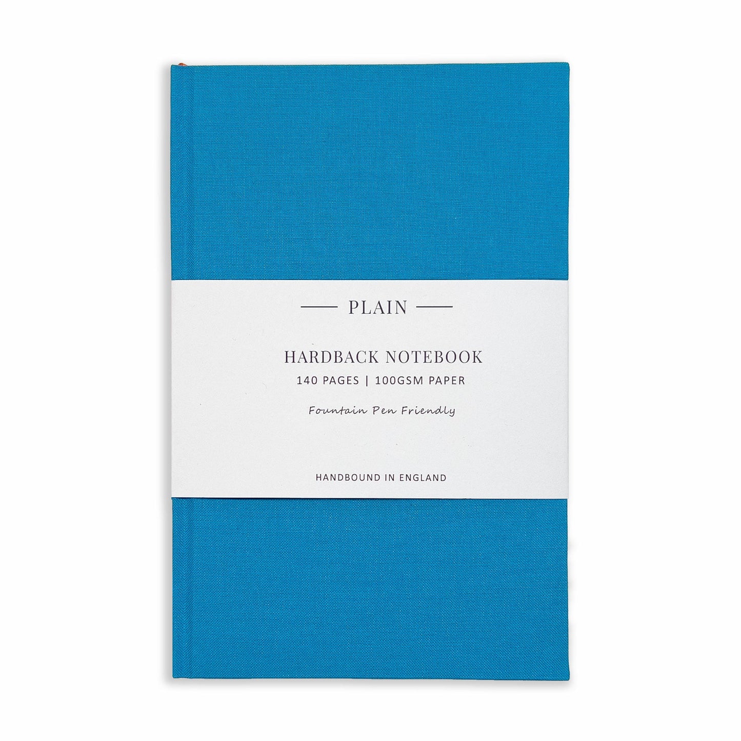 Quarto Medium Clothbound Plain Notebook