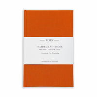 Quarto Medium Clothbound Plain Notebook