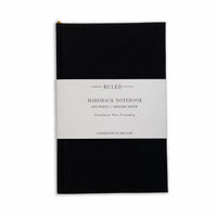 Quarto Medium Clothbound Lined Notebook