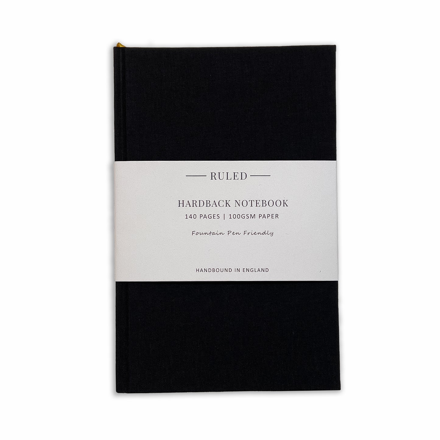 Quarto Medium Clothbound Lined Notebook