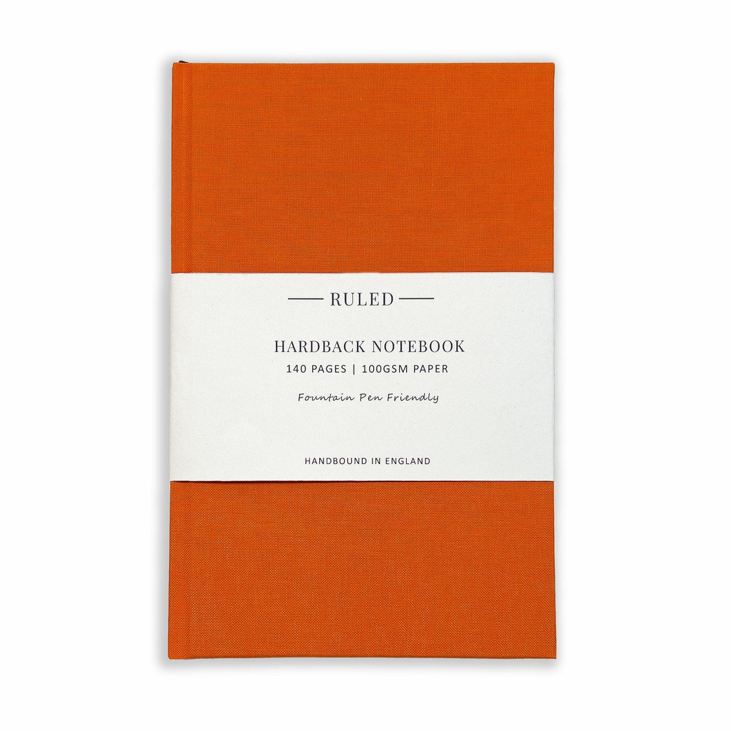 Quarto Medium Clothbound Lined Notebook