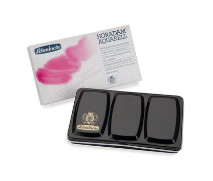 HORADAM Aquarell Set 12 x Half Pans + Brush