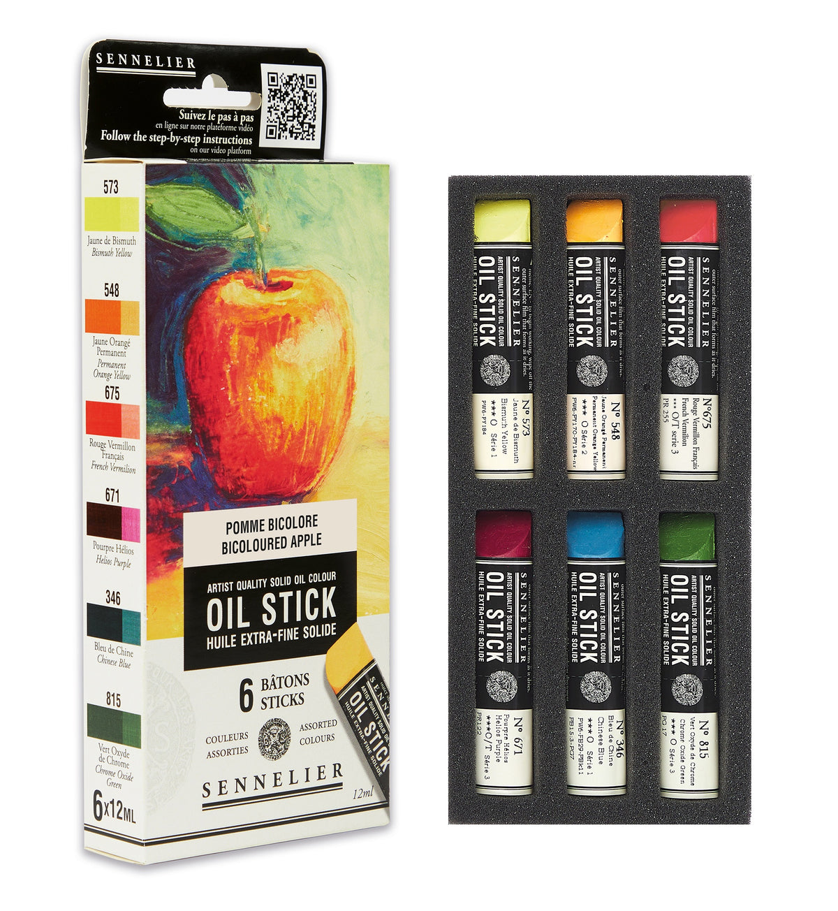 Sennelier Mini Oil Stick Set Still Life