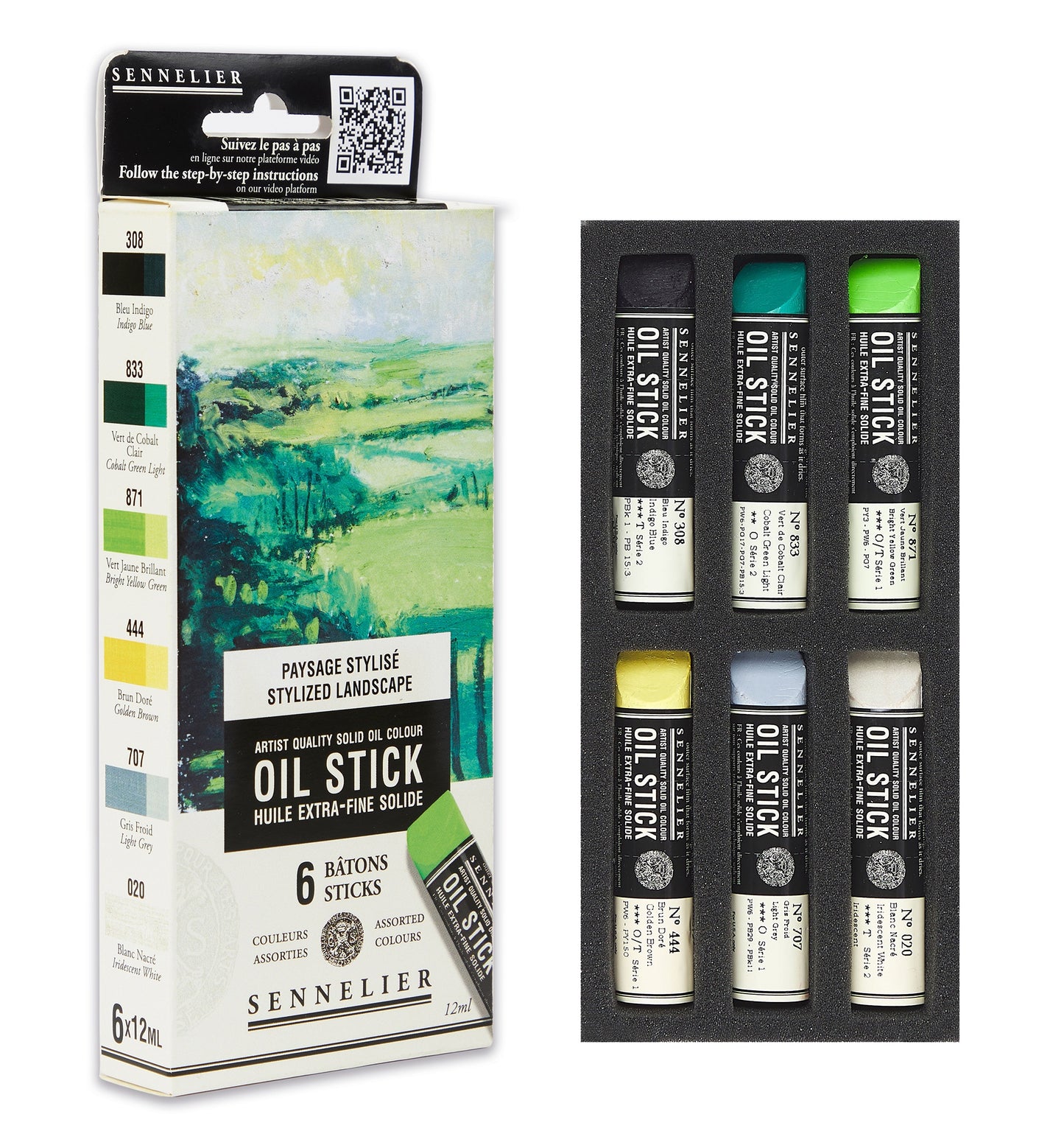 Sennerlier Oil Stick Set Landscape