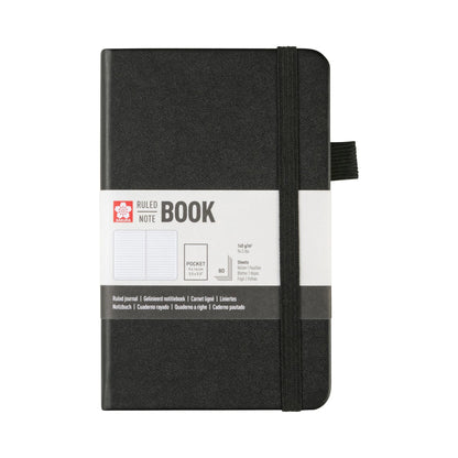 Sakura Ruled 9x14cm Pocket Notebook