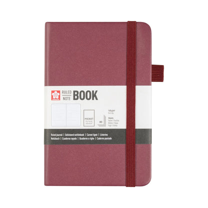 Sakura Ruled 9x14cm Pocket Notebook