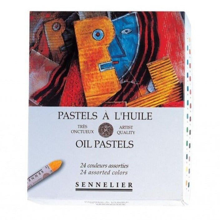 Sennelier Oil Pastels 24 Assorted