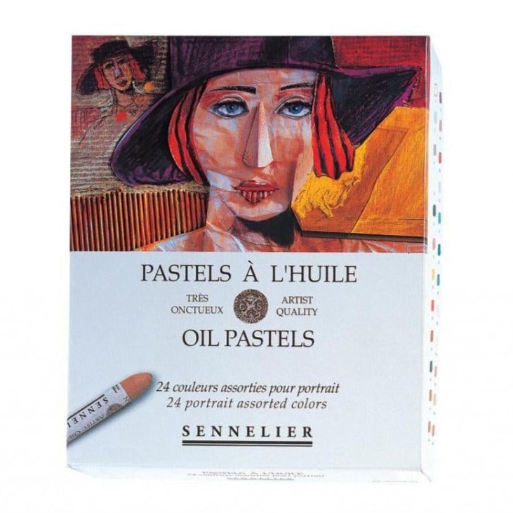 Sennelier Oil Pastels Set 24 Portrait