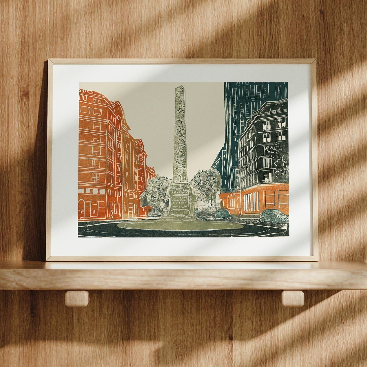St George's Circus, London Print