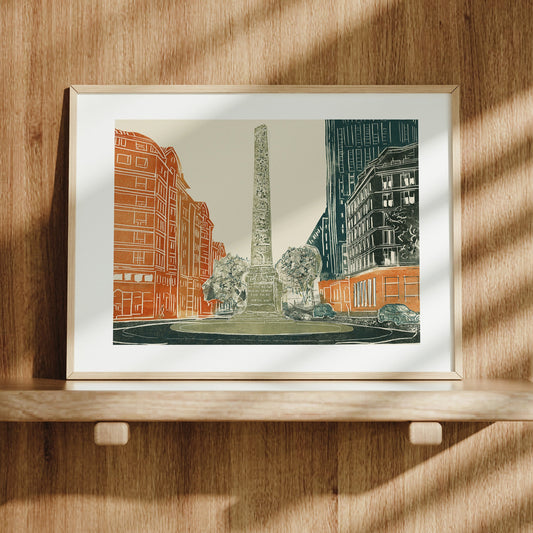 St George's Circus, London Print