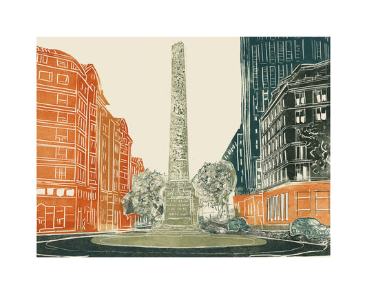 St George's Circus, London Print