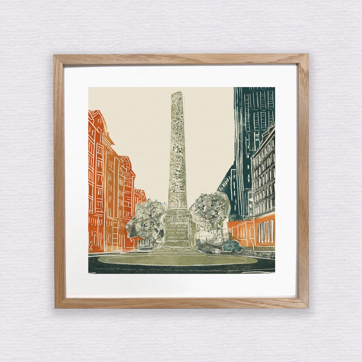 St George's Circus, London Print