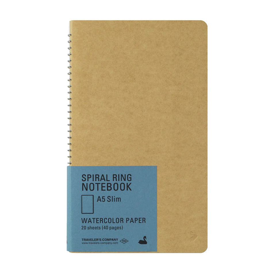 Traveler's Company Spiral Watercolour Blank Notebook