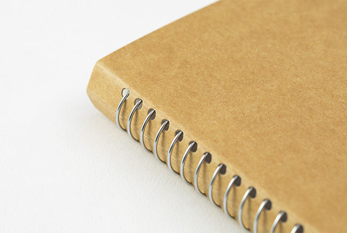 Traveler's Company Spiral MD White Blank Notebook